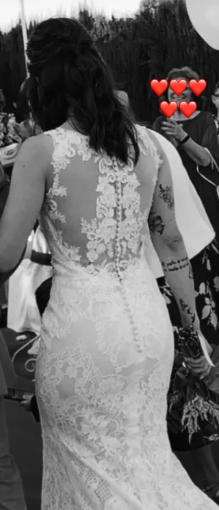 Vestido de novia elegante