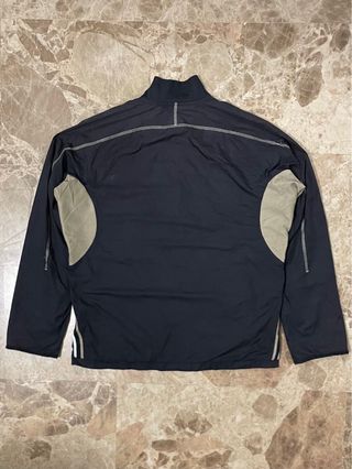 Chaqueta Deportiva Nike Vintage Negra/Dorada