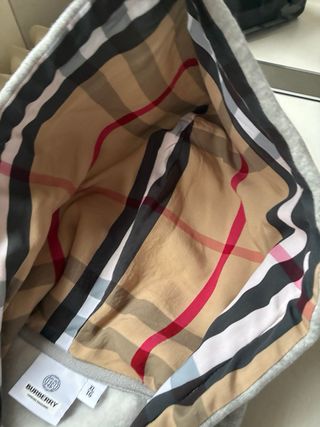 Sudadera Burberry con Capucha y Cremallera