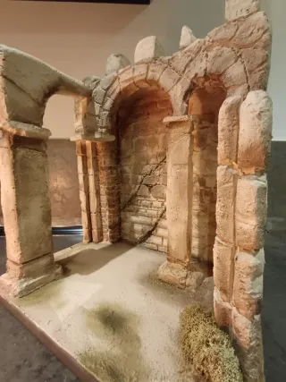Construcción Belén Arcos Ruinas Diorama