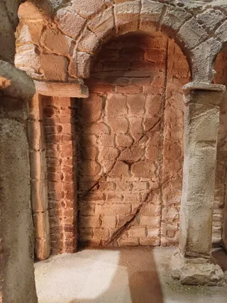 Construcción Belén Arcos Ruinas Diorama