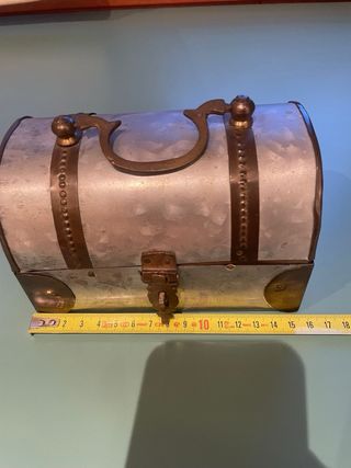 Set di 3 bauli decorativi vintage