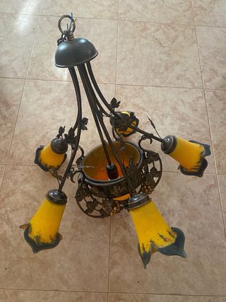 2 Lámparas de techo de salón