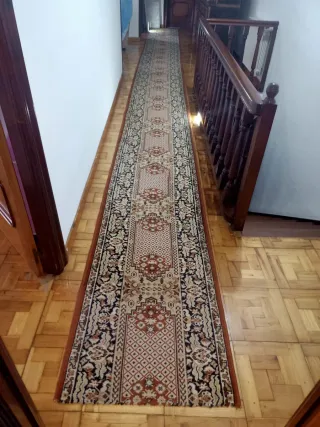 Alfombra de pasillo estilo oriental
