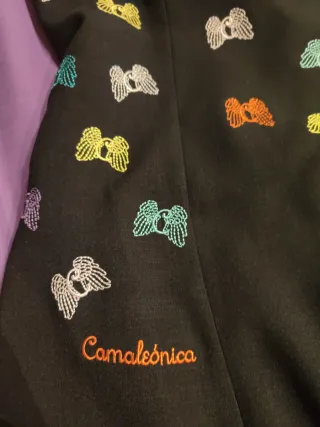 Vestido camaleonica negro nuevo