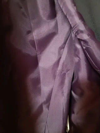 Americana morada mujer