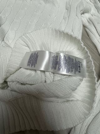 Jersey Polo Ralph Lauren Vintage Blanco