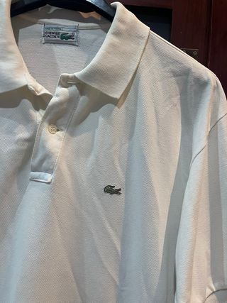 Polo Blanco Lacoste