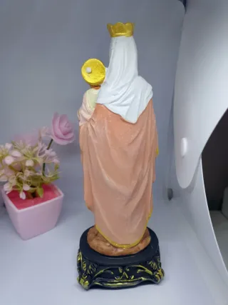 Figura Virgen del Carmen Resina 20cm