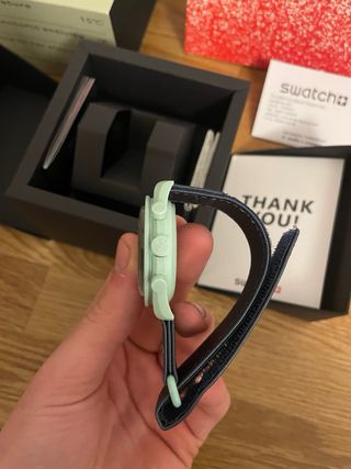 omega Swatch Moonswatch Mission to Earth