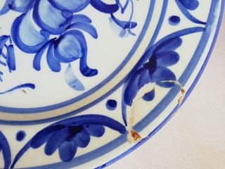 Dos Platos Decorativos