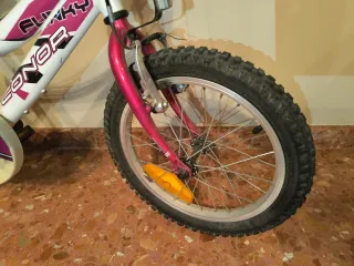 Bicicleta niña 16 rosa Conor