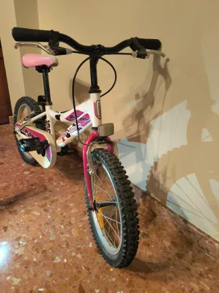 Bicicleta niña 16 rosa Conor