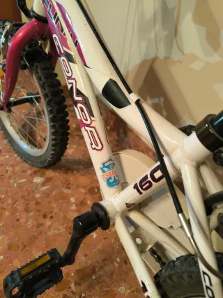 Bicicleta niña 16 rosa Conor