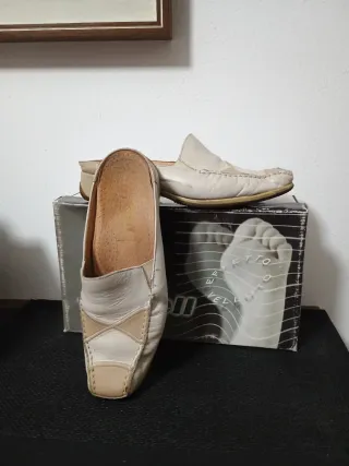 Mocassini donna Velvet Walk System vera pelle