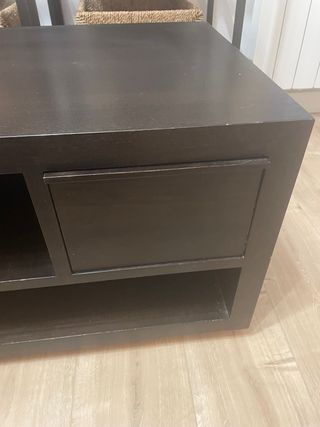 Mueble TV madera marrón Con ruedas
