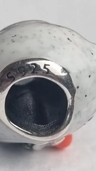 Charm Pandora Olaf Disney Frozen Plata