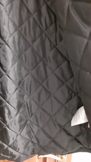 Chaquetón negro talla 50