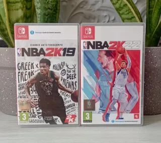 ☆ PACK NBA 2K19 / NBA 2K22 ☆ NINTENDO SWITCH ☆