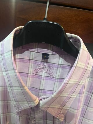 Camisa Forestal Sportwear manga corta cuadros