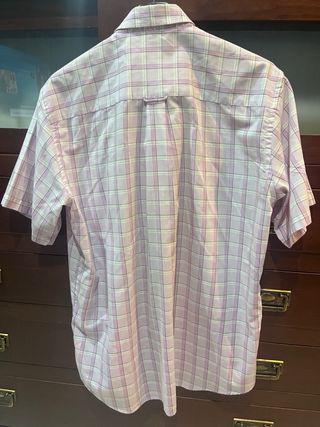 Camisa Forestal Sportwear manga corta cuadros