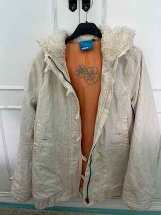 Chaqueta Roxy Blanco Roto