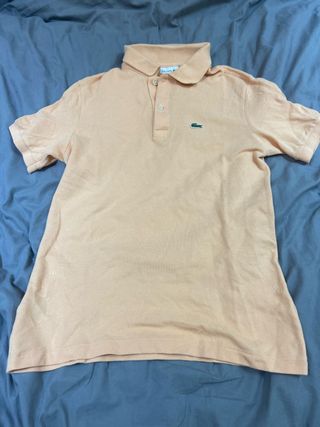 Camiseta Polo Niña Naranja Lacoste