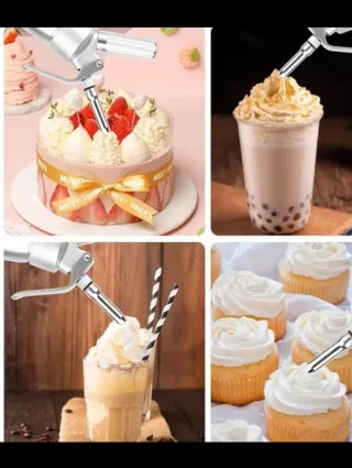 Sifone per panna montata, spume, creme