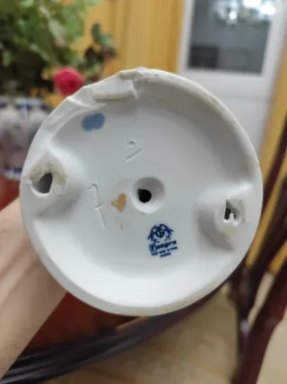 Lote 2 Figuras Porcelana Tengra (Estilo Lladró)