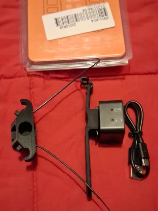 Luz trasera para bicicleta recargable