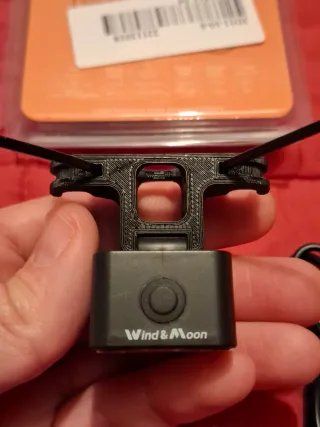 Luz trasera para bicicleta recargable