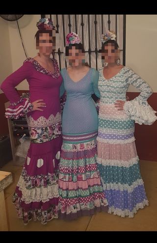 Abito Flamenca, firmato Manuela Macía.