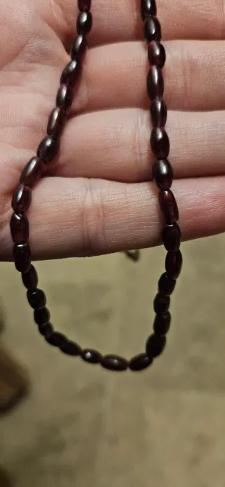 Collar Granates Naturales