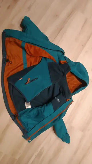 Chaqueta Trollkids 3 en 1. Impermeable y forro