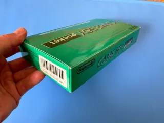 Game Boy Pocket Green in BOX 100% original Nintend