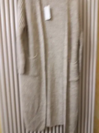 Cardigan lungo in lana