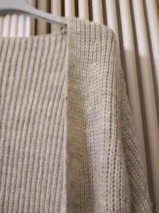 Cardigan lungo in lana