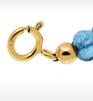 Pulsera Oro 5gr Perlas Akoya y Topacios