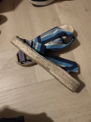 Alpargatas mujer rayas colores