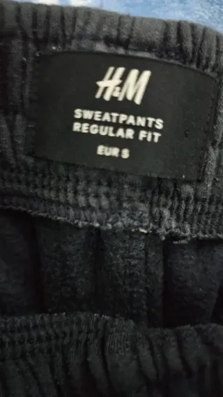 Pantalón de chándal H&M Azul Marino