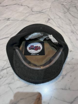 Boina negra Knitted-cap