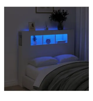 Cabecero de cama con LED