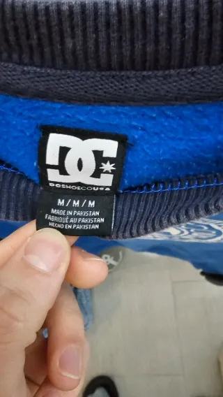 Sudadera DC Shoes Azul y Negra
