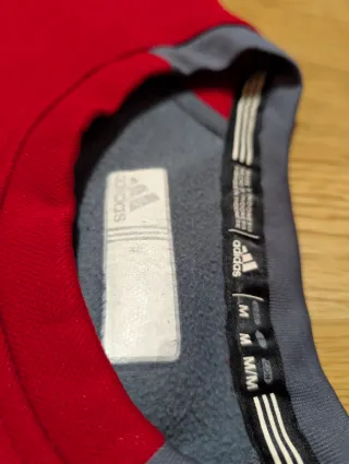 Sudadera Adidas Vintage Roja