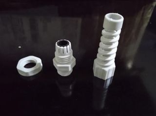 Prensa Estopa Plástico Blanco