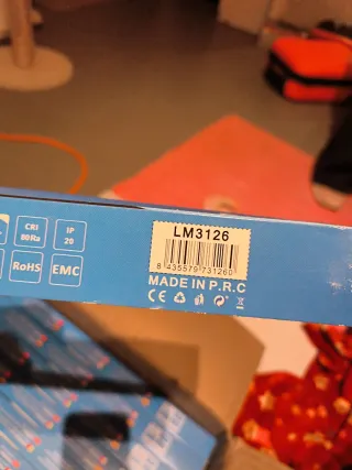 Refletor LED DHIN 24W Preto