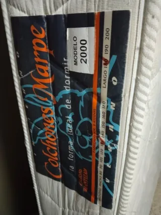 Colchón 135x180cm Muelle