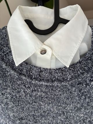 Jersey Ralph Lauren gris y blanco