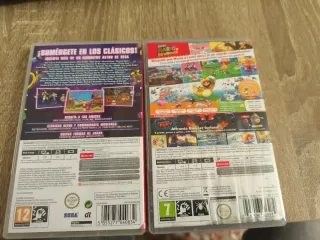 Cajas de juegos de Nintendo Switch