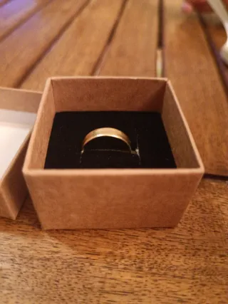 Anillo oro 9k Talla 11 de mujer  Sin grabar
